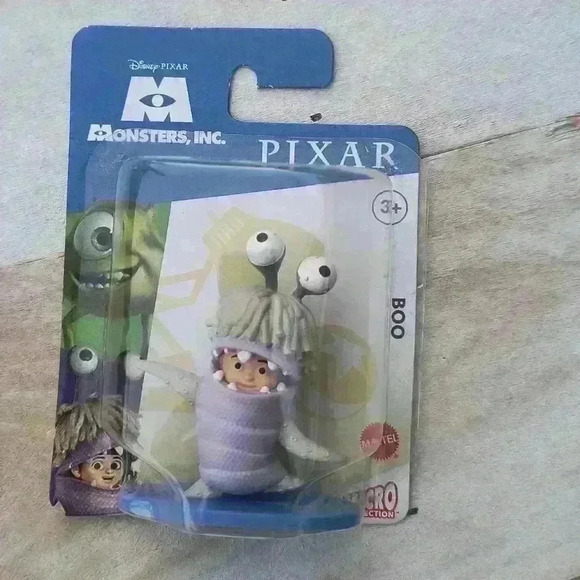 Monsters Inc Boo Micro Collection Disney Pixar Mattel Figurine Toy Pocketsize - Picture 3 of 5